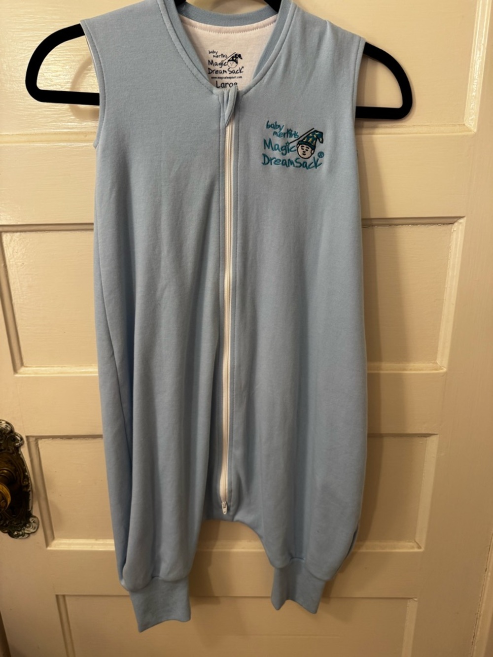 Baby Merlin's Magic Sleepsack - Light Blue 12-18 mos